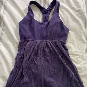 EUC Lululemon tank, Sz 4, purple